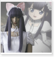 Tsukuyomi Moon Hazaki Luna Cosplay Wig