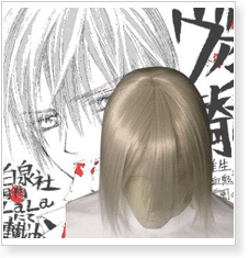 Vampire Knight Zero Kiryu Cosplay Wig