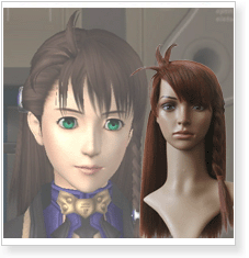 Xenosaga I Shion Uzuki Vector Cosplay Wig