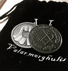 Game of Thrones Faceless Man Coin