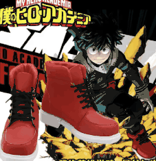 My Hero Academia Izuku Midoriya Shoes