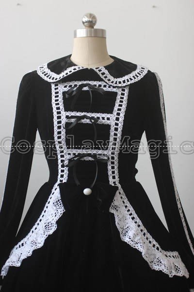 Classic Lolita Guipure Dress - Image 13