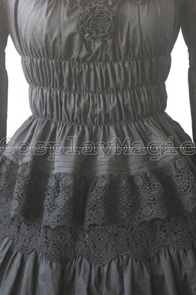Classic Lolita Shirred Dress - Image 12