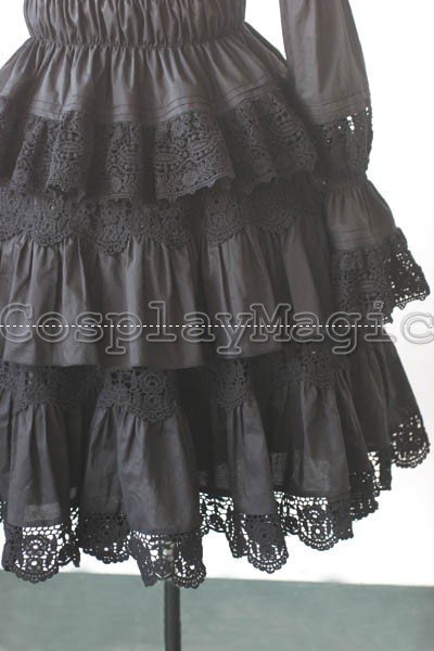 Classic Lolita Shirred Dress - Image 7