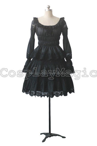 Classic Lolita Shirred Dress - Image 2