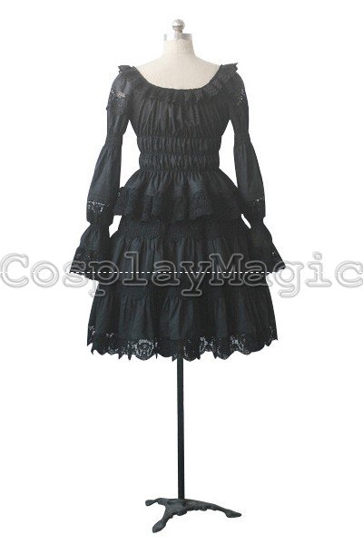 Classic Lolita Shirred Dress - Image 5