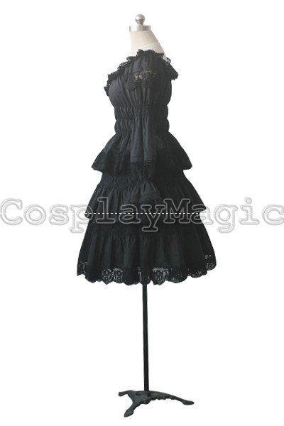 Classic Lolita Shirred Dress - Image 4