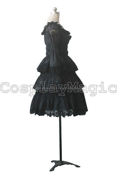 Classic Lolita Shirred Dress - Image 3
