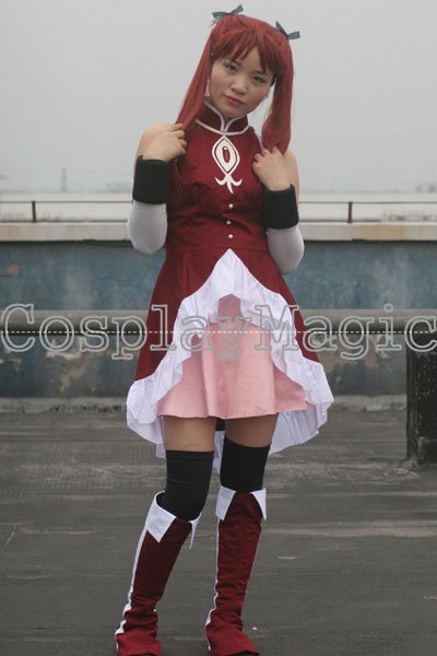 Puella Magi Madoka Magica Kyoko Sakura Cosplay - Image 8