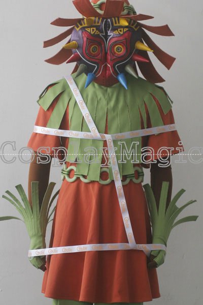 The Legend of Zelda Majora's Mask 3D The Skull Kid Cosplay for Kids - Image 17
