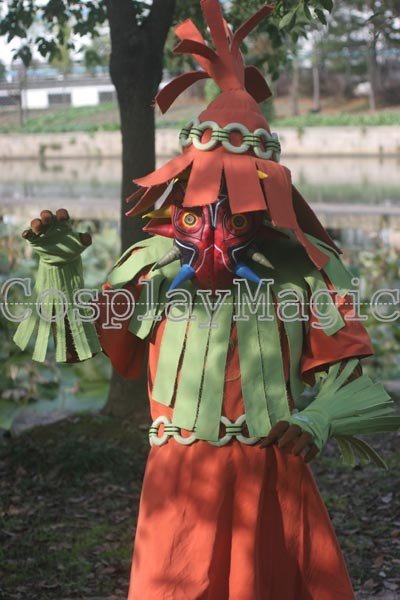 The Legend of Zelda Majora's Mask 3D The Skull Kid Cosplay for Kids - Image 7