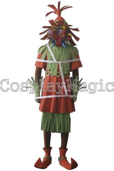 The Legend of Zelda Majora's Mask 3D The Skull Kid Cosplay for Kids - Image 2