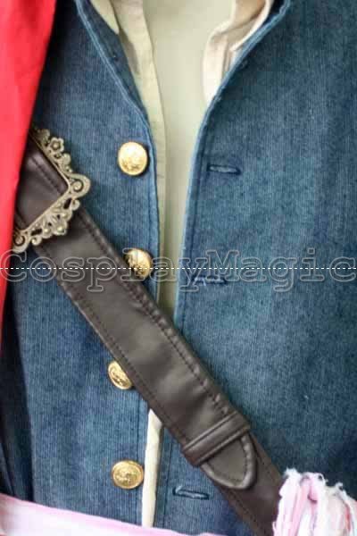 Pirates of the Caribbean Captain Jack Sparrow Cosplay - Image 7