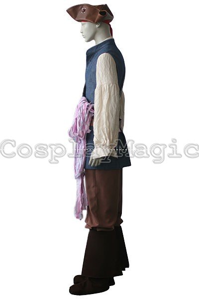 Pirates of the Caribbean Captain Jack Sparrow Cosplay - Image 4