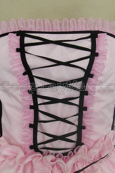 Chobits Chii Pink Dress Cosplay - Image 15
