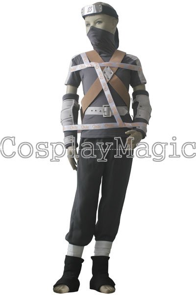 Naruto Young Kakashi Kids Cosplay - Image 2