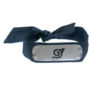 Naruto Ninja Leaf Village HeadBand Dark Blue