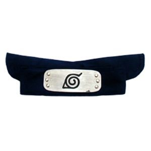 Naruto Ninja Leaf Village HeadBand Black