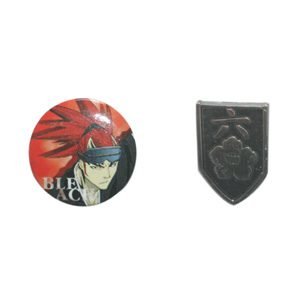 Bleach Abarai Renji Badges 2X