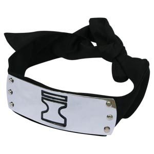 Naruto Ninja Sand Village HeadBand Black