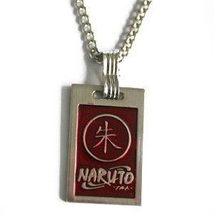 Naruto Itachi Uchiha Red Necklace