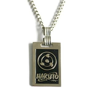 Naruto The Sharingan Copy Wheel Eye Black Necklace