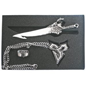 Final Fantasy X 10 Tidus Necklace Sword Ring
