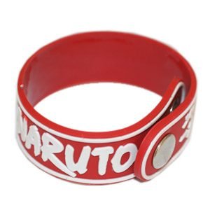 Naruto Logo Band Red