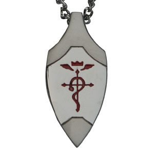 FullMetal Alchemist Red Logo Necklace