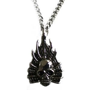 Final Fantasy XII Paine Skull Necklace