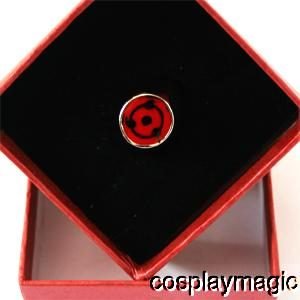 Naruto The Sharingan Copy Wheel Eye Ring Boxed