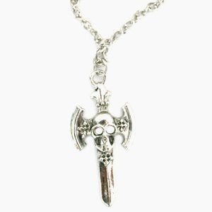 Death Note Skull Cross Necklace