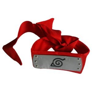 Naruto Ninja Leaf Village HeadBand Red