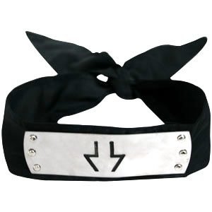 Naruto Ninja Waterfall Village HeadBand Black