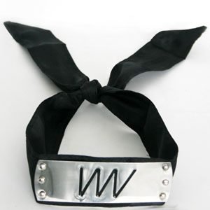 Naruto Ninja Grass Village HeadBand Black