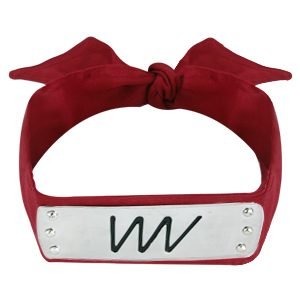 Naruto Ninja Grass Village HeadBand Red