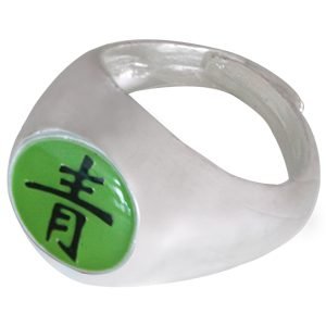 Naruto Akatsuki Deidara Sei (Blue-Green) Ring