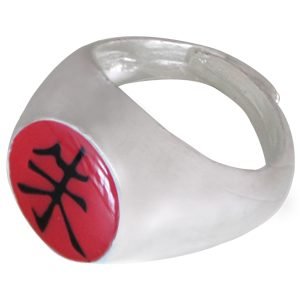 Naruto Akatsuki Itachi Uchiha Shu (Scarlet) Ring
