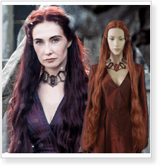 Game of Thrones Melisandre Cosplay Wig
