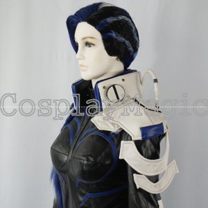 Overwatch Sombra Cyberspace Skin Cosplay Wig - Image 6