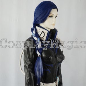 Overwatch Sombra Cyberspace Skin Cosplay Wig - Image 2