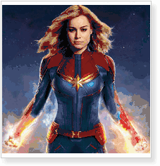 Captain Marvel Cosplay