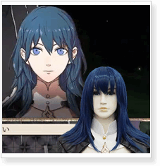 Fire Emblem Three Houses Byleth (female) Cosplay Wig