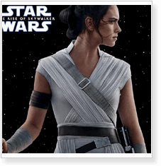 Star Wars: The Rise of Skywalker Rey Cosplay Costume
