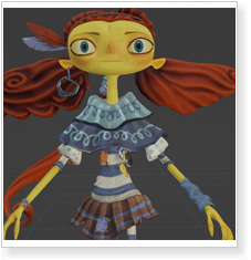 Frazie Aquato Psychonauts Cosplay